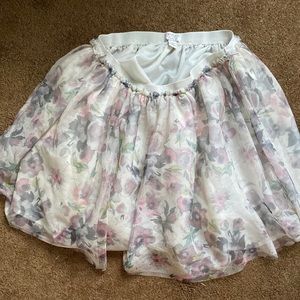 Children’s Place Girls Floral Skirt